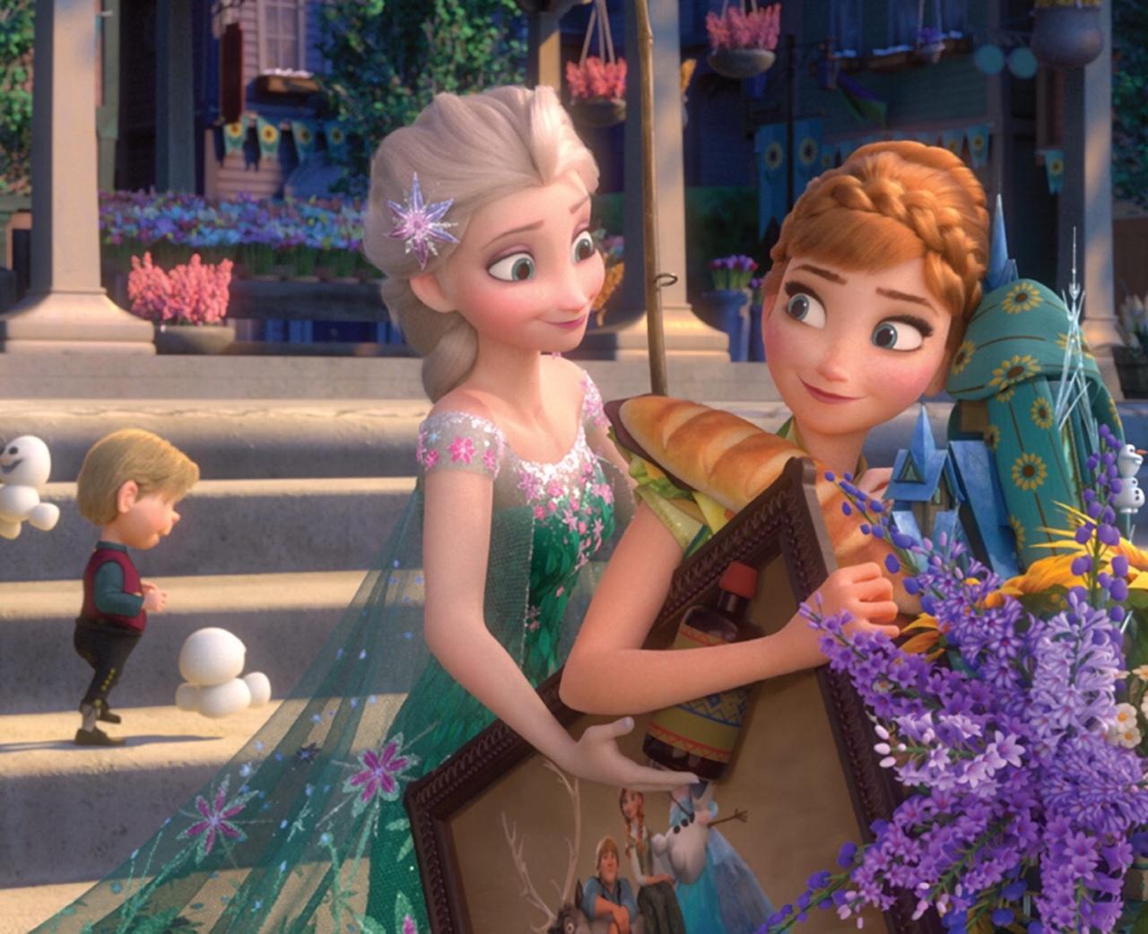 Frozen Fever and Anna Photo