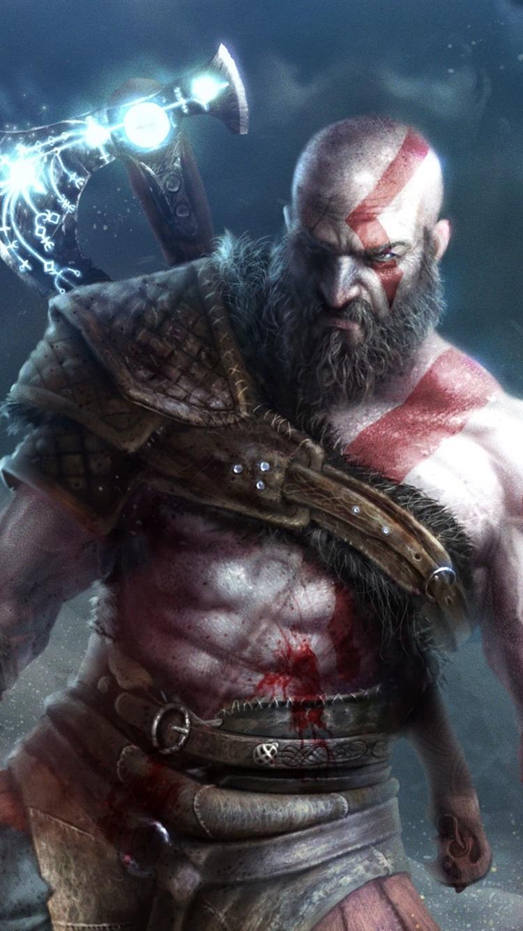 God Of War Video Games 750x1334 IPhone 8 7 6 6S Wallpaper, Background, Picture, Image