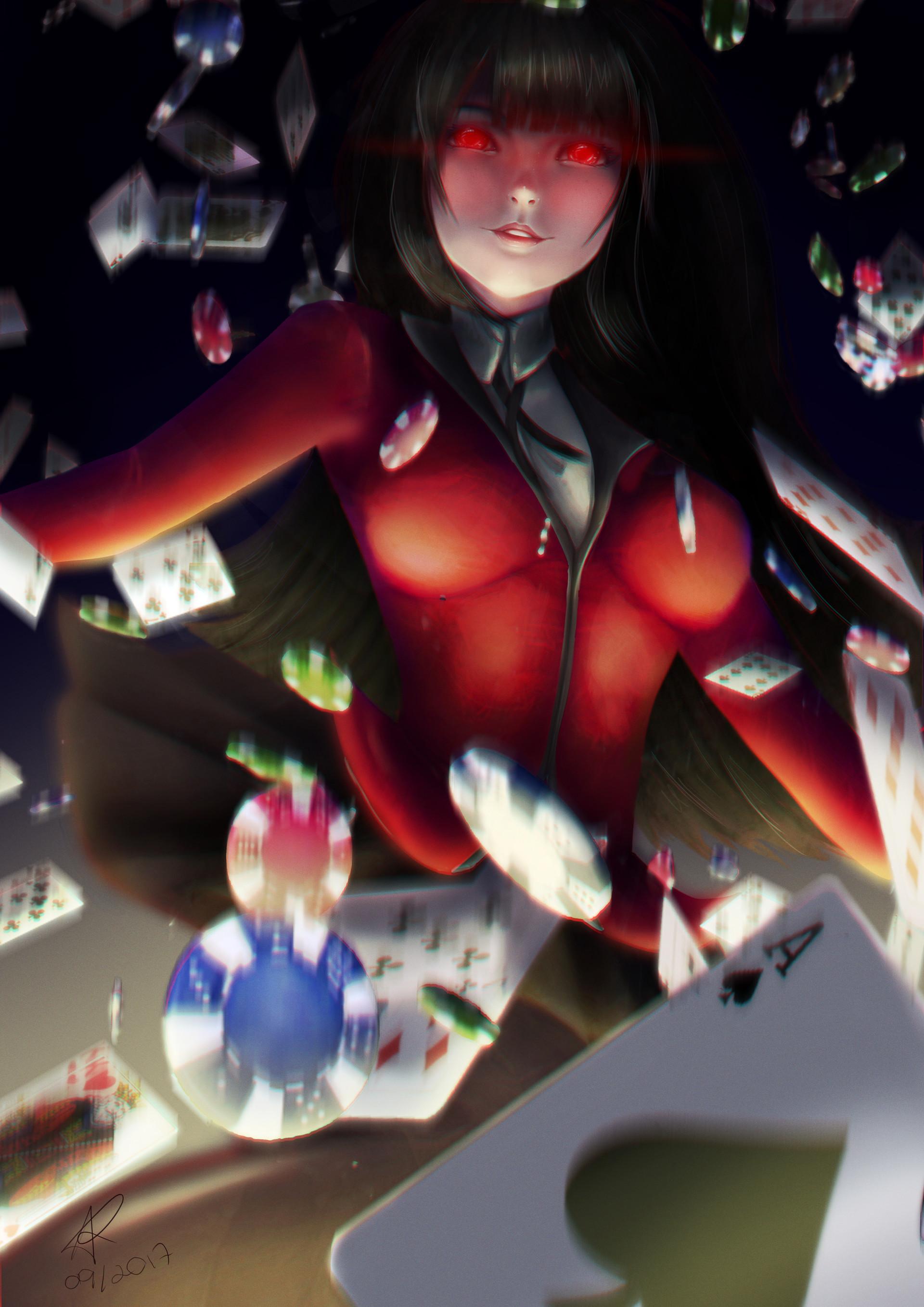 Jabami Yumeko (Kakegurui) fan art