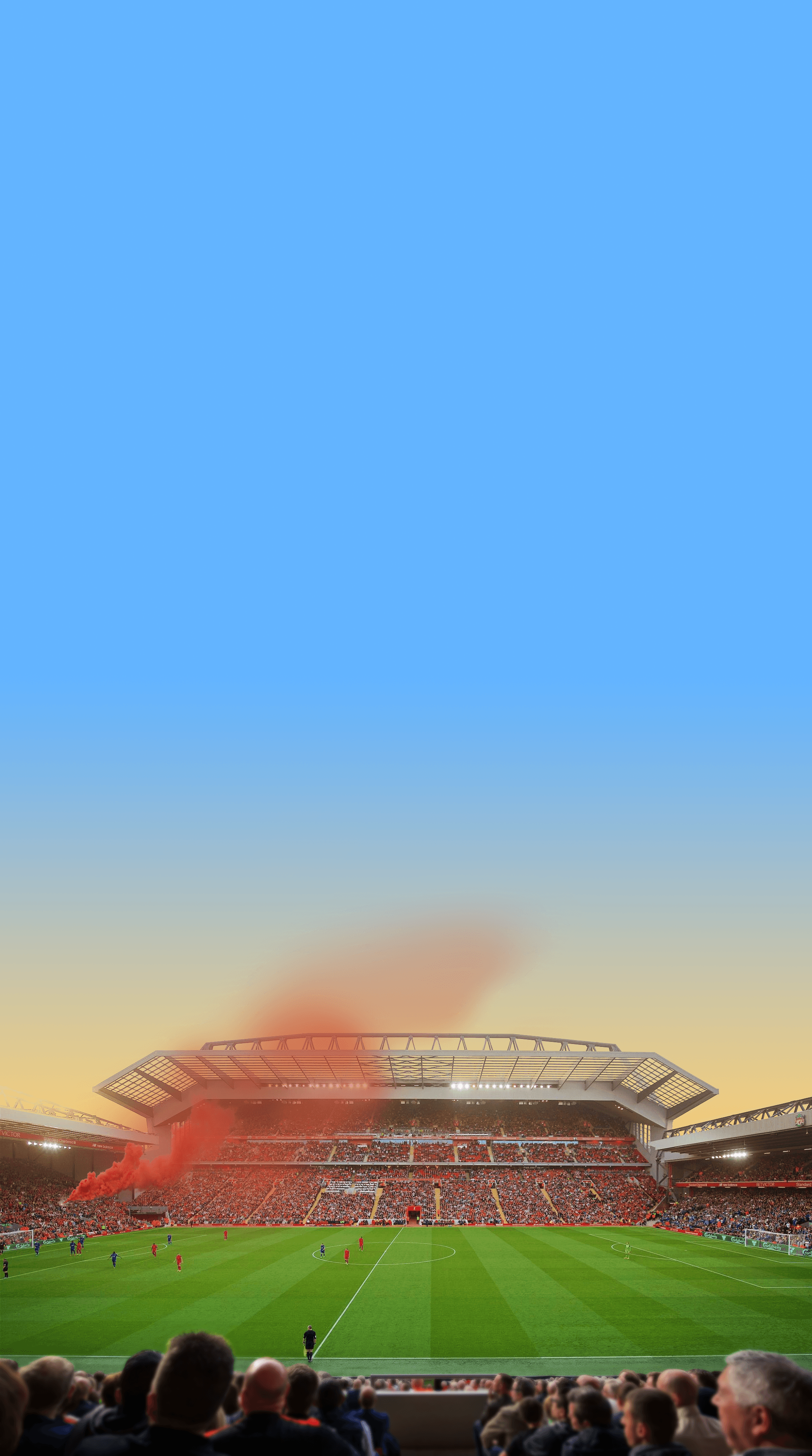 HD Main Stand wallpaper with pyro
