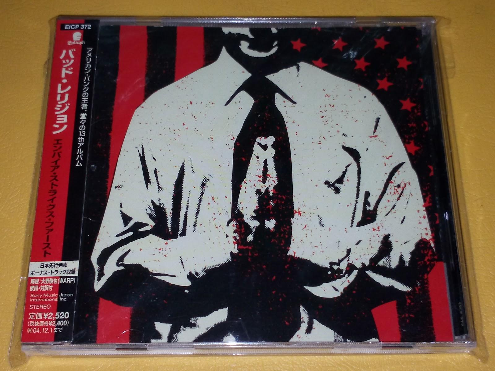 SOLD) CD BAD RELIGION Empire Strikes First