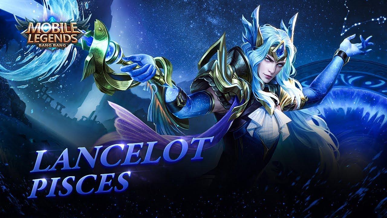 Lancelot zodiac skin. Pisces. Mobile Legends: Bang Bang!