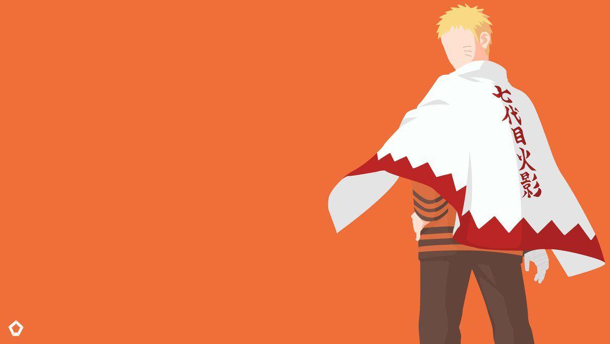 Uzumaki Naruto. Naruto. Minimalist Wallpaper