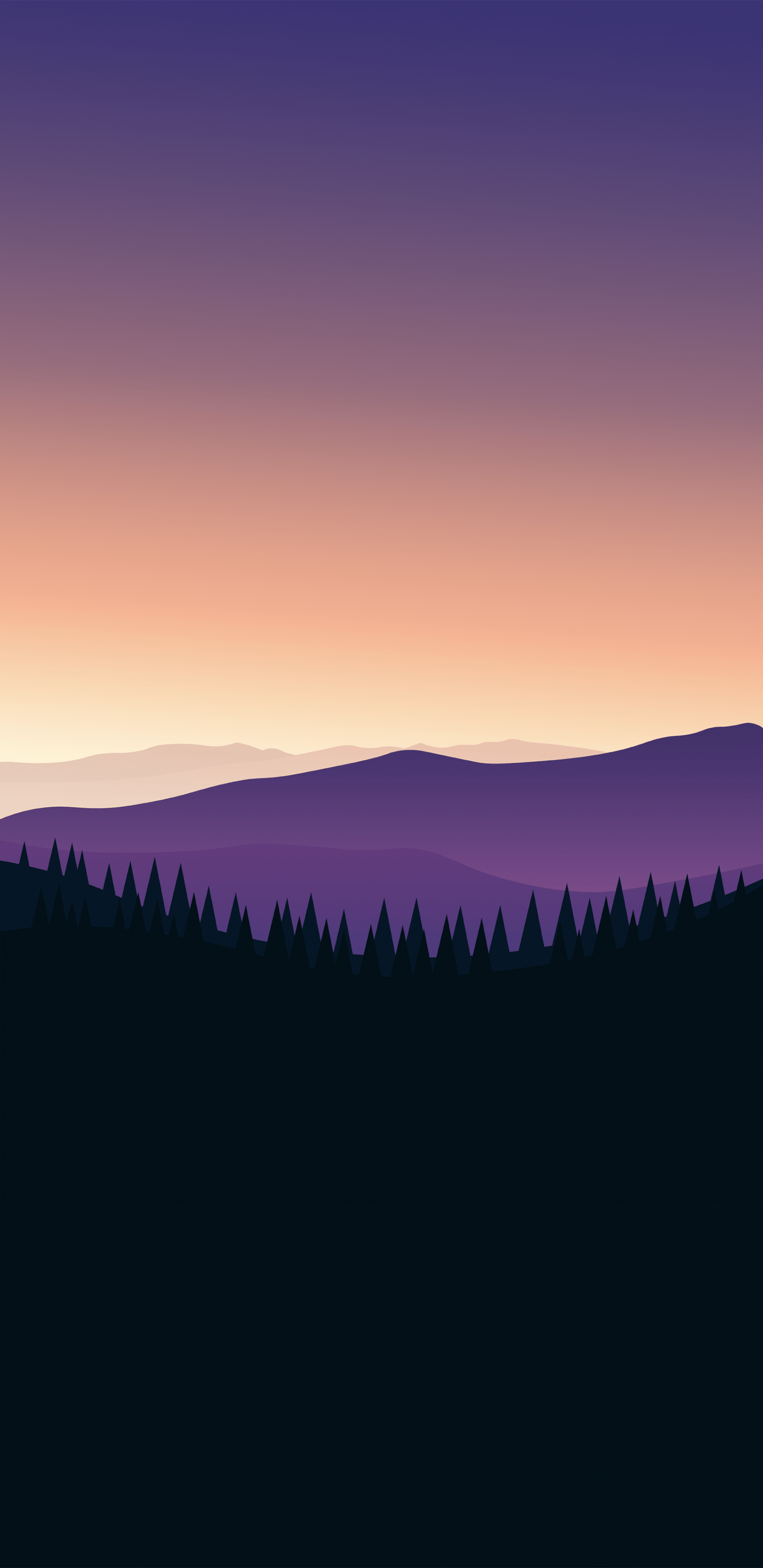 Wallpaper of the week: sunset mountains