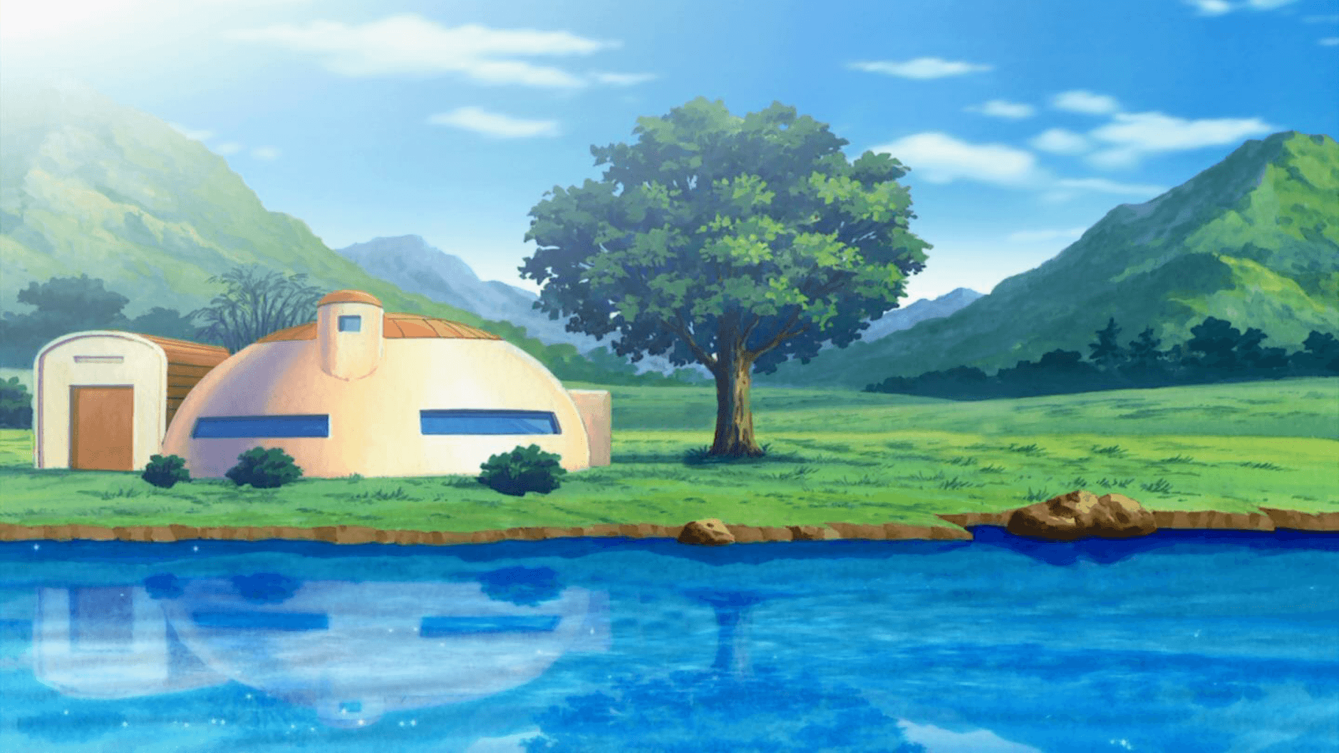 Goku's house HD Wallpaper. Background Imagex1080