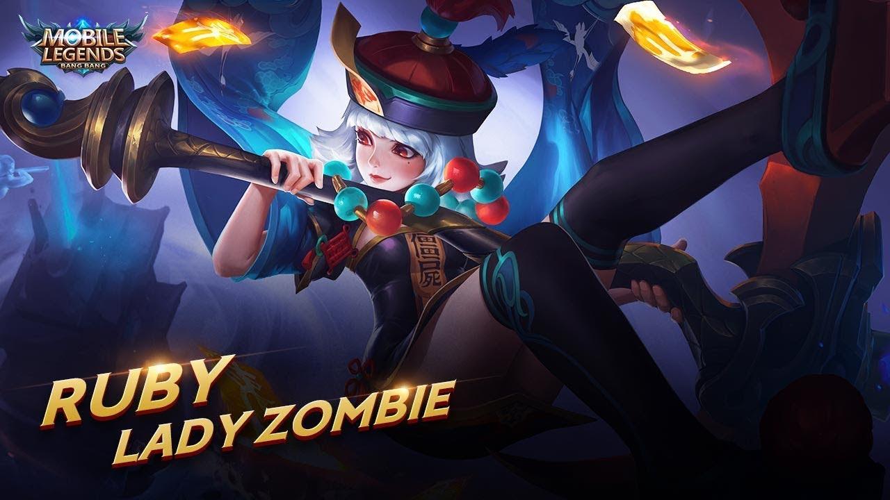 Ruby new skin. Lady Zombie. Mobile Legends: Bang Bang!