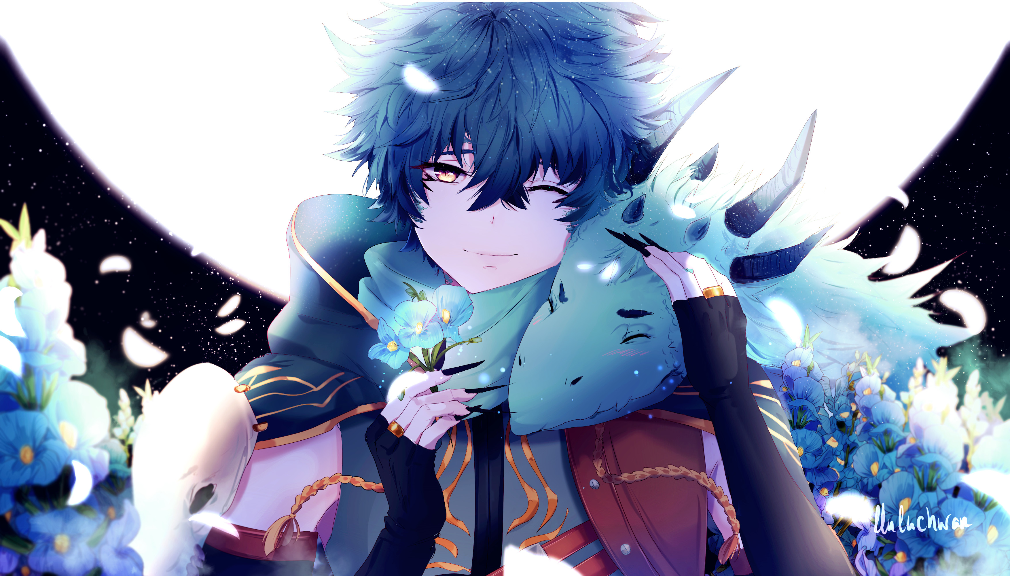 Anime Fan art Manga Anime Boy Pic cg Artwork black Hair png  PNGEgg