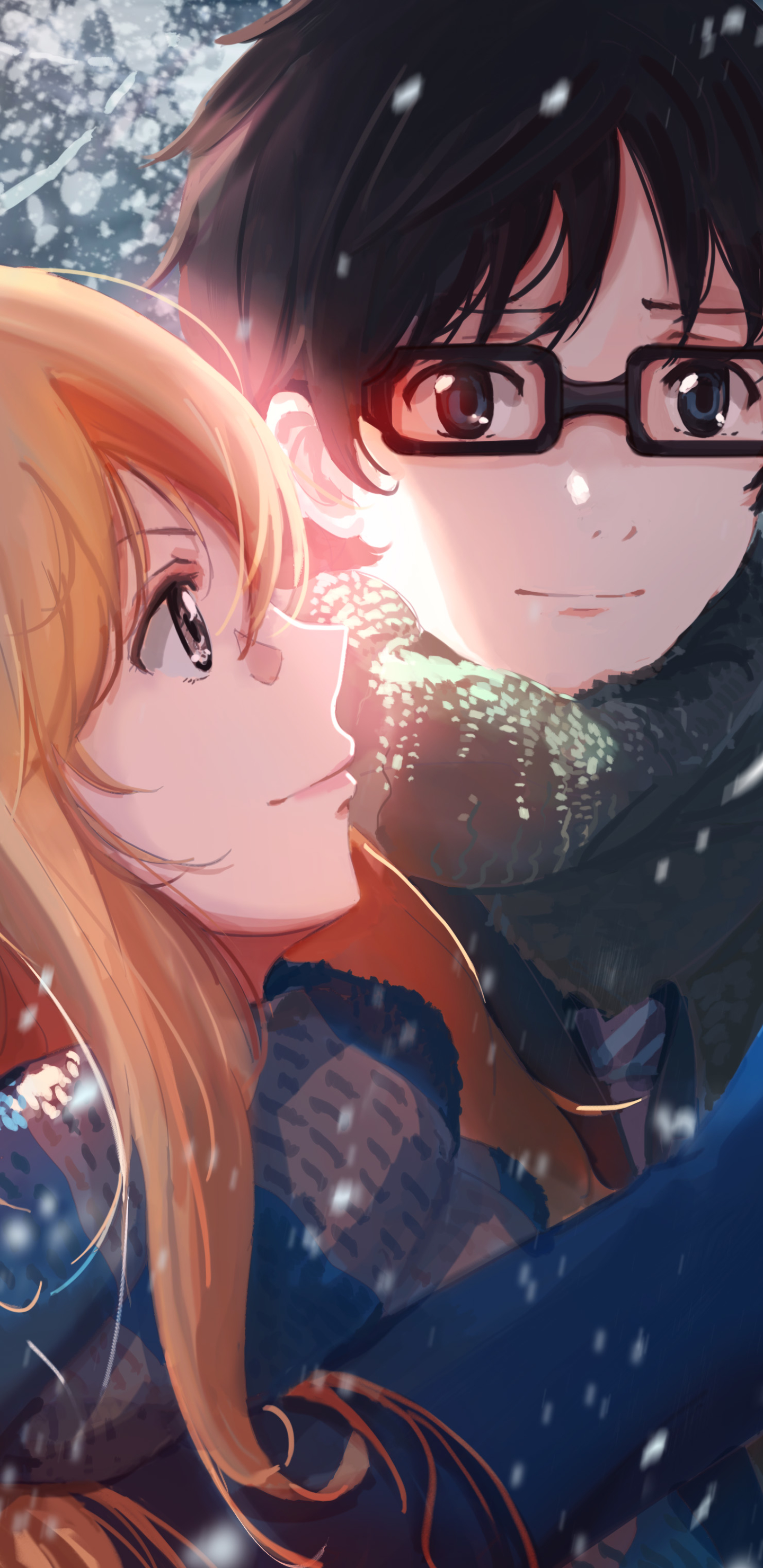 Anime Your Lie In April (1440x2960) Wallpaper