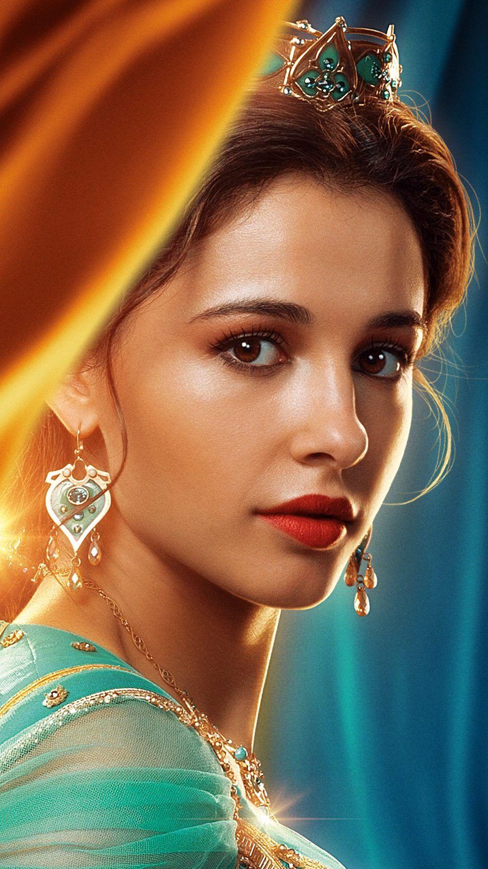 Princess Jasmine In Aladdin 2019. Movie Wallpaper. Disney