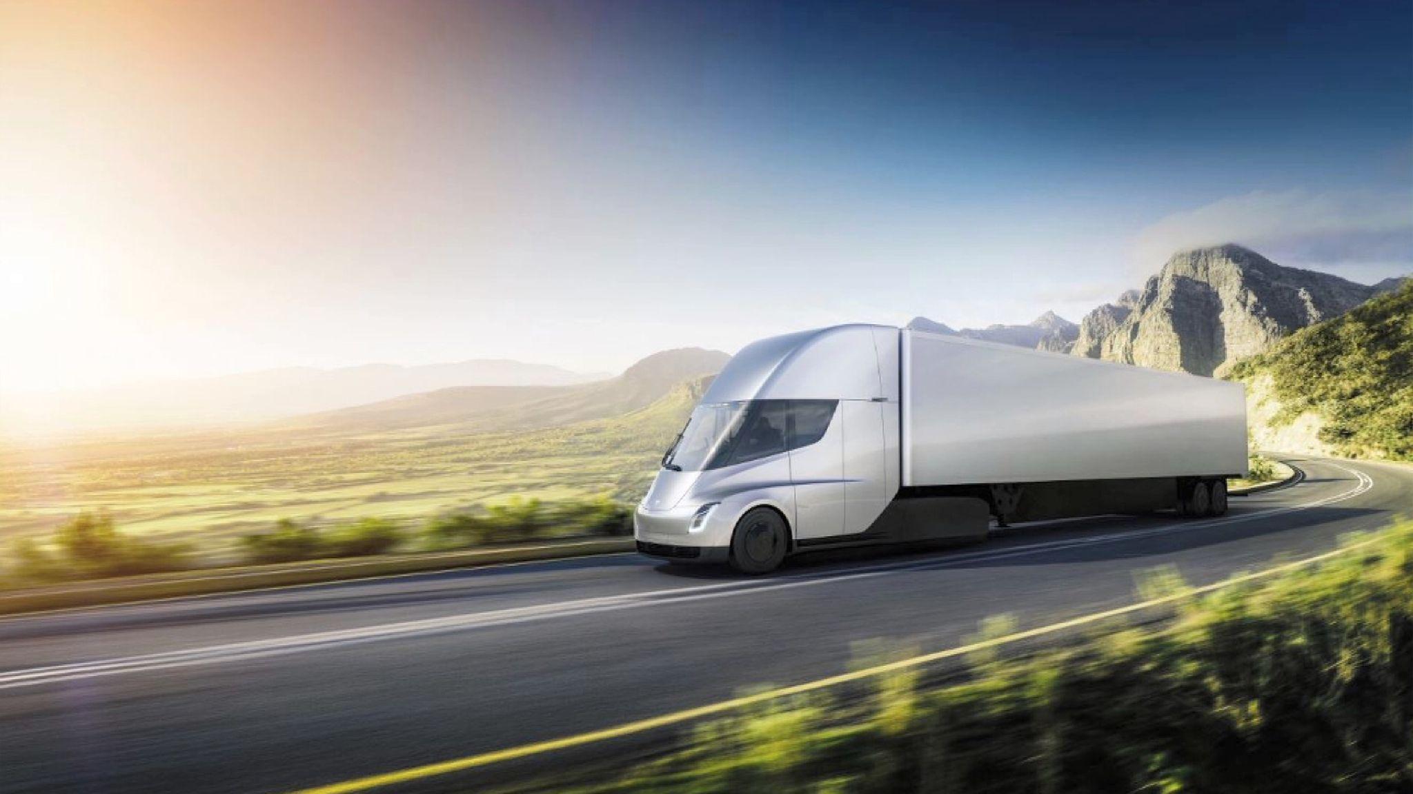 Elon Musk unveils Tesla Semi electric truck in latest effort