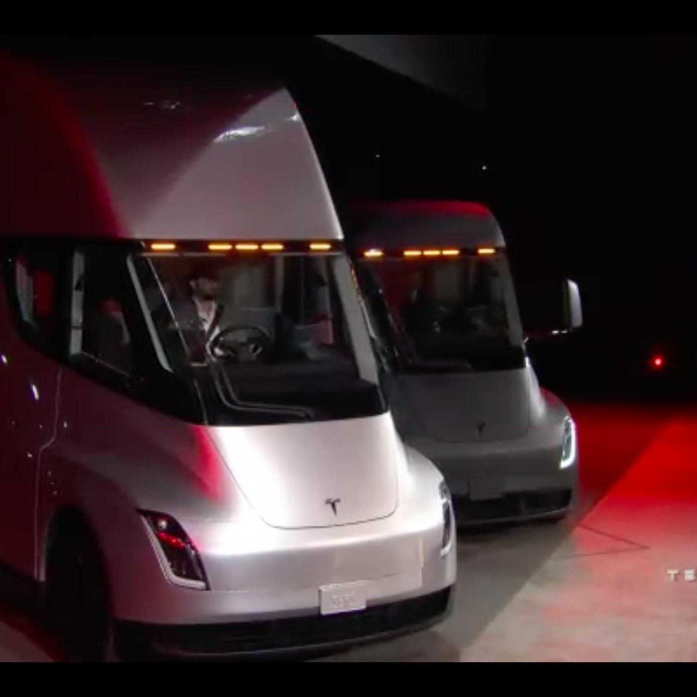 Tesla's Elon Musk said the company's new electric semi truck