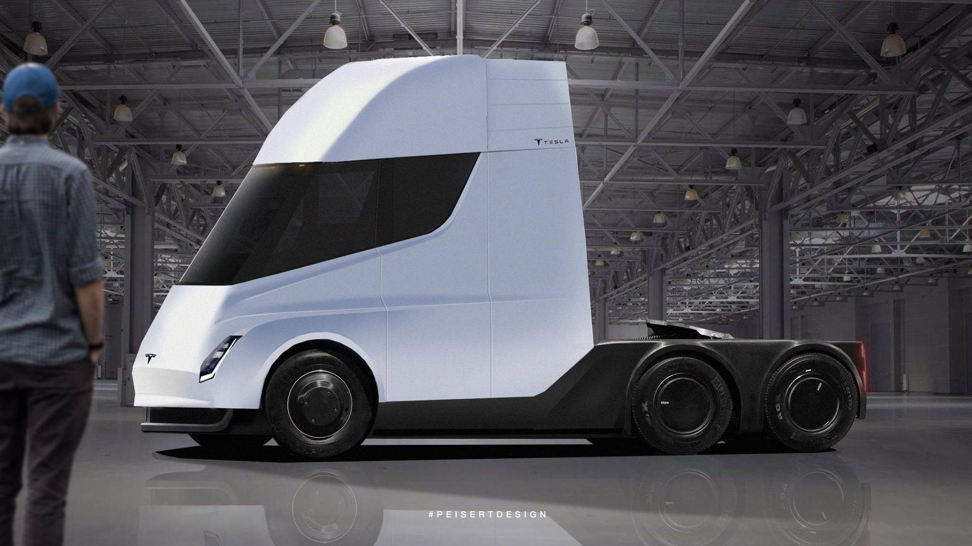 Tesla Semi Spy Photo Give Way To New Renderings