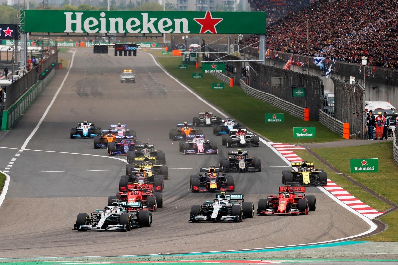 Chinese Grand Prix: 10 best F1 picture of 2019's race