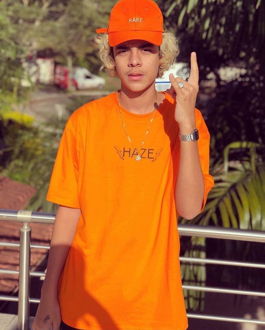 leozin e Thiago em 2019. Cantores de