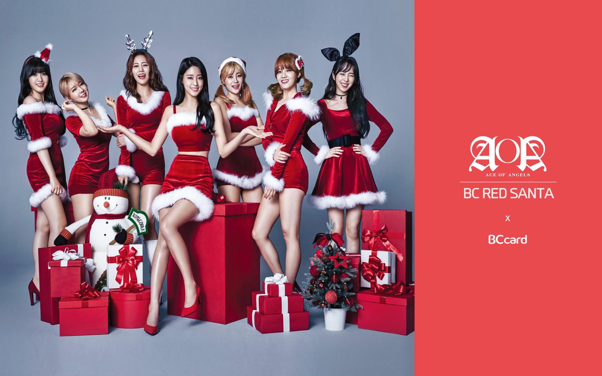 AOA, Christmas, K pop Wallpaper HD / Desktop and Mobile Background