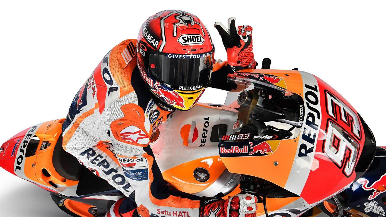 Wallpaper Marc Márquez, Repsol Honda, MotoGP, HD, Automotive