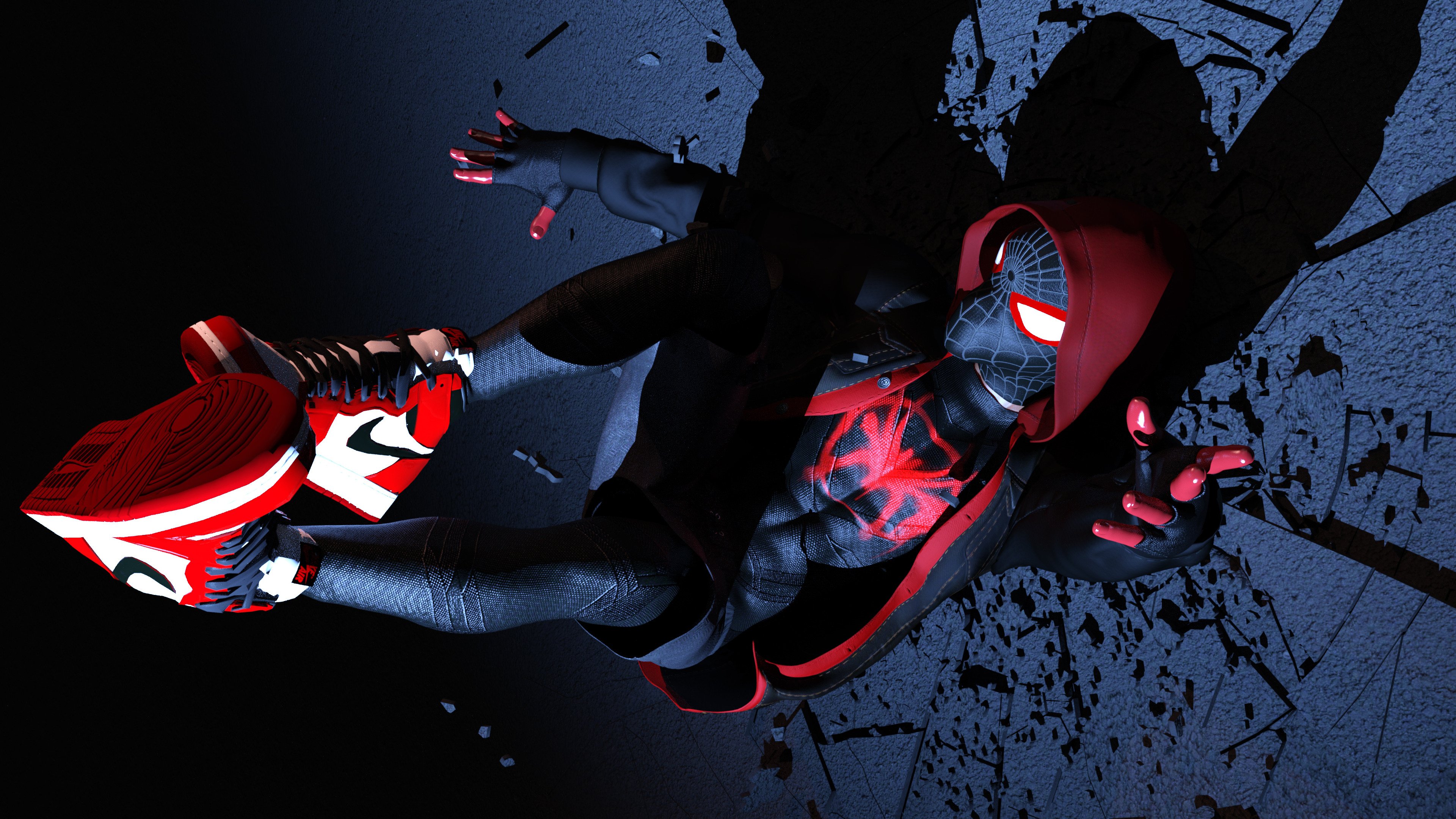 Spiderman Miles Morales 4k, HD Superheroes, 4k Wallpaper