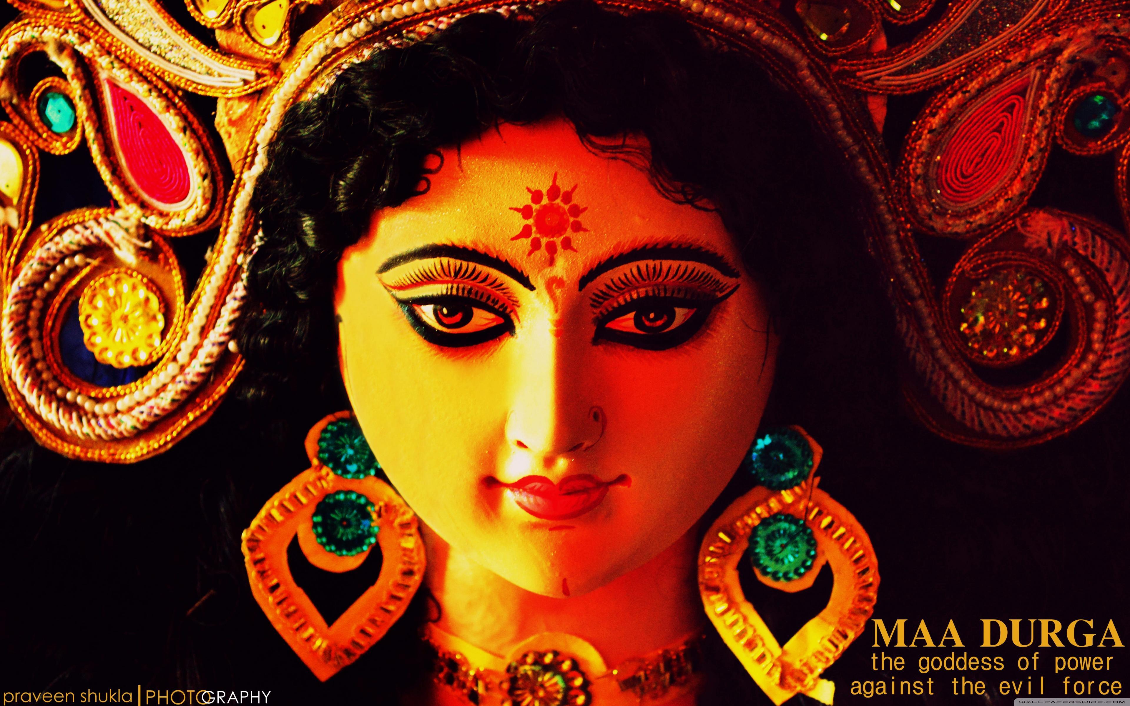 Maa Durga 4k Wallpapers Wallpaper Cave