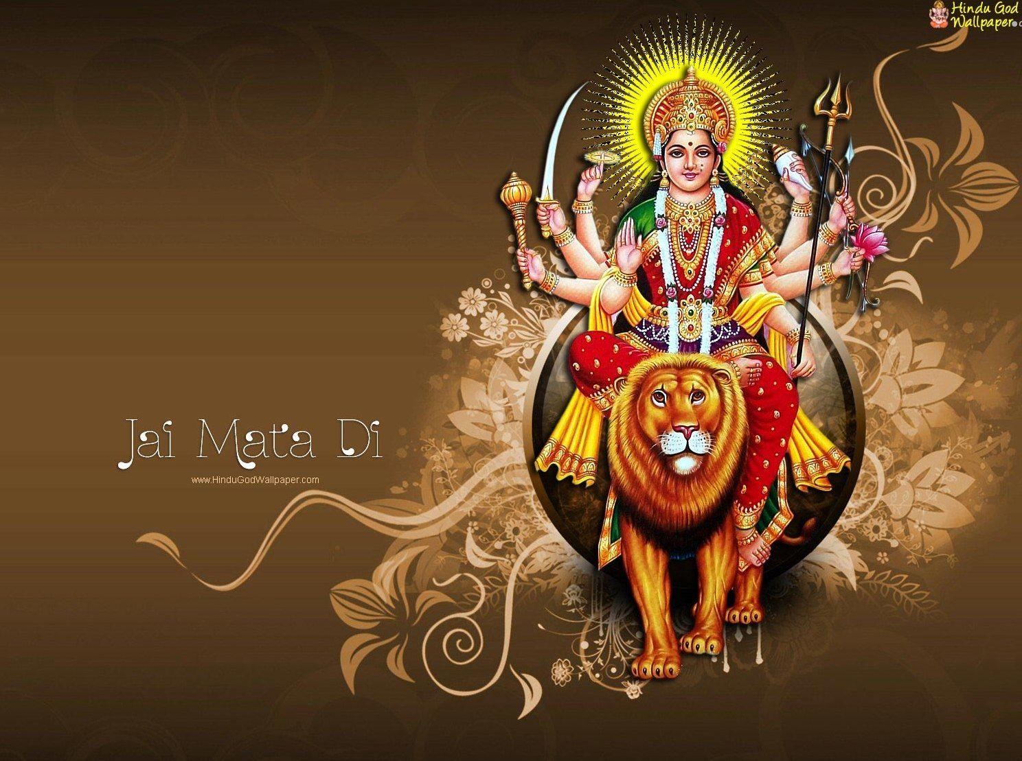 Maa Durga 4k desktop. Navratri wallpaper, Durga maa, Maa durga HD