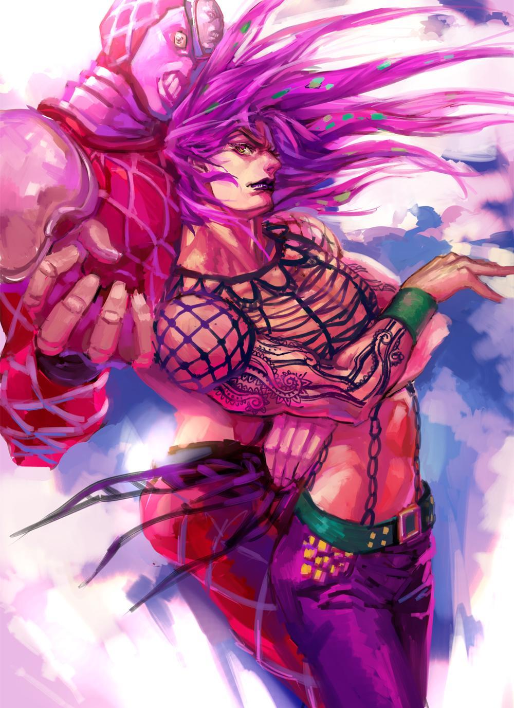 Fanart Diavolo and King Crimson, by 紫杉菌菌