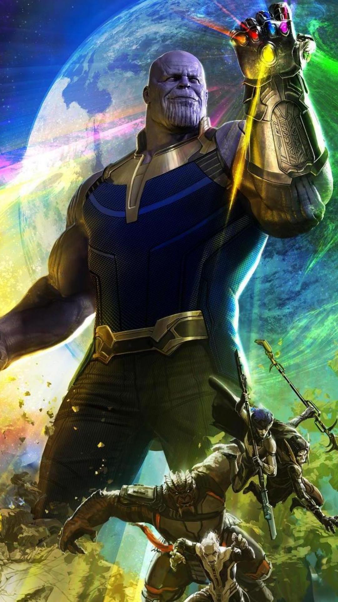 Thanos Marvel Comics 4K Wallpaper iPhone HD Phone #2080g