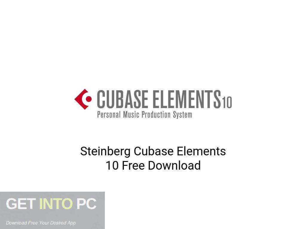 Steinberg Cubase Elements 10 Free Download