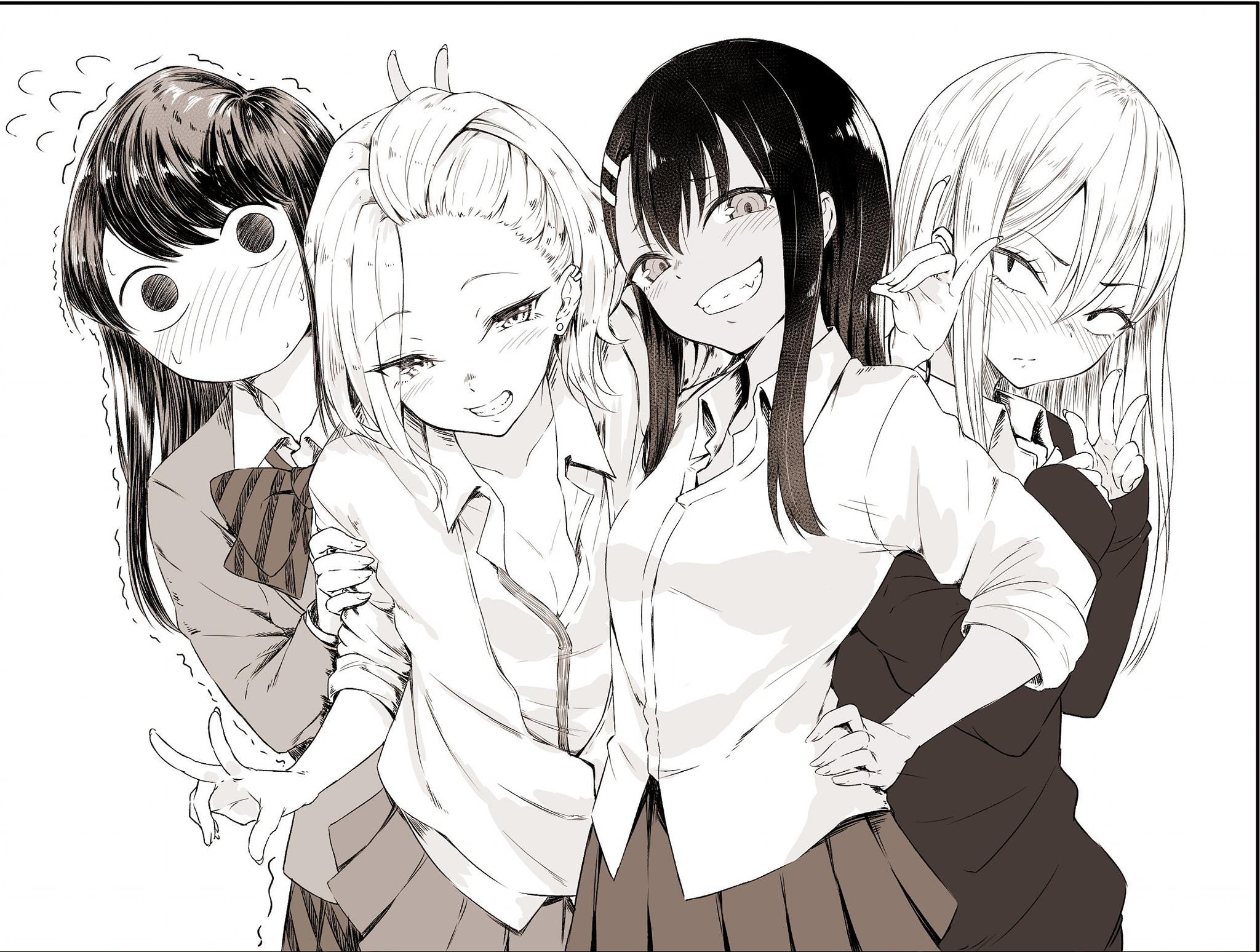 The four waifus of the apocalypse. Anime / Manga