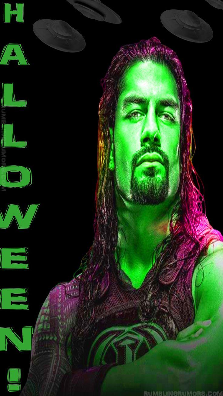 Roman Reigns Halloween Night Mobile HD Wallpaper