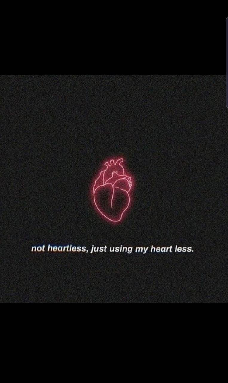 Not heartless Wallpaper