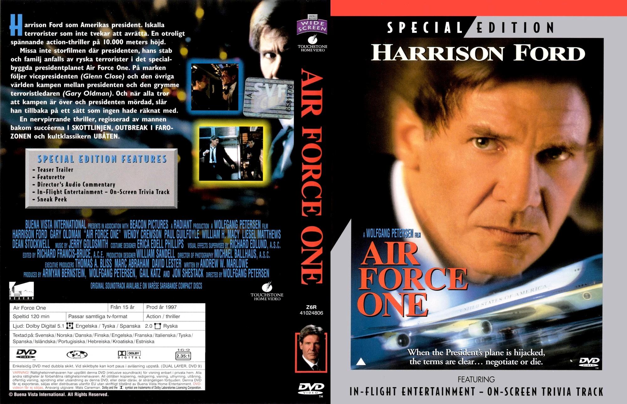 Air Force One movie poster Force Image, Picture