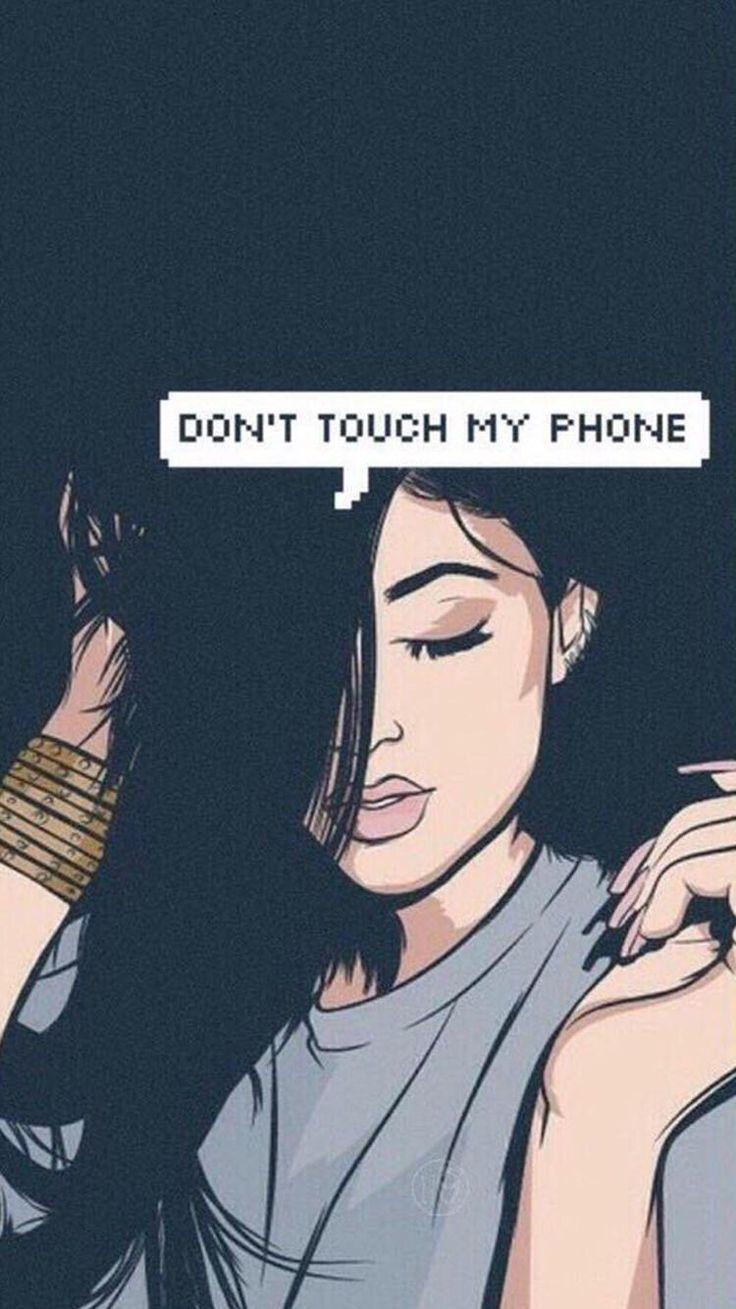 Best Image About Don't Touch My Phone