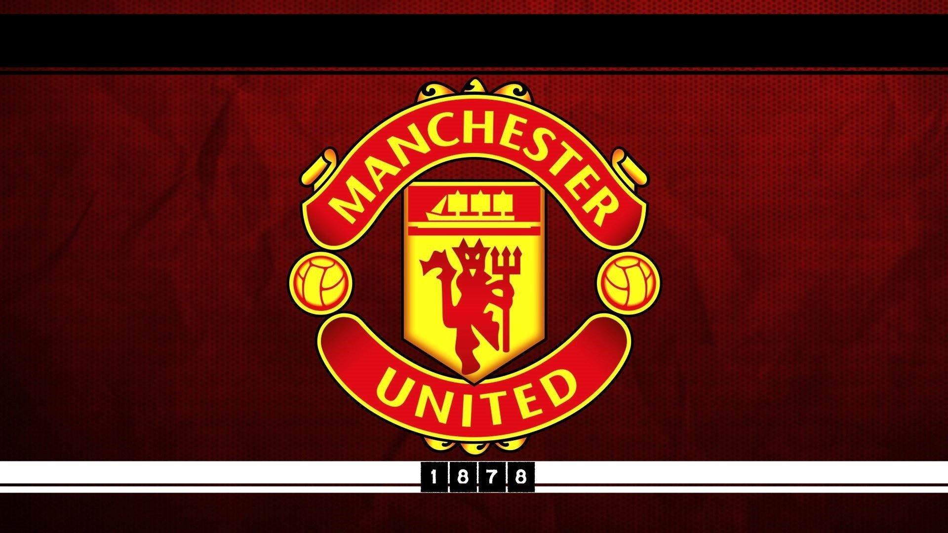 Manchester United F.C. Football Club Logo Wallpaper