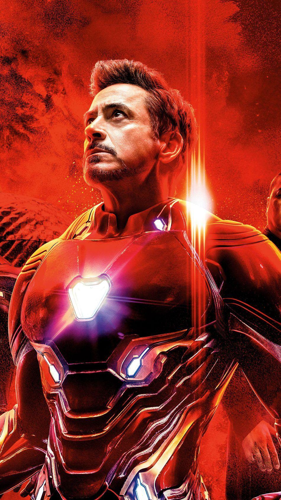 Iron Man In Avengers Endgame. Movie Wallpaper. Iron man