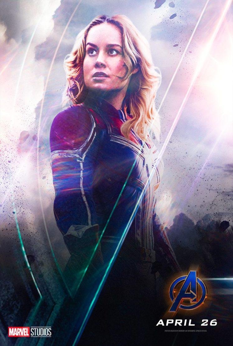 Captain Marvel, Brie Larson, Carol Danvers, Avengers Endgame