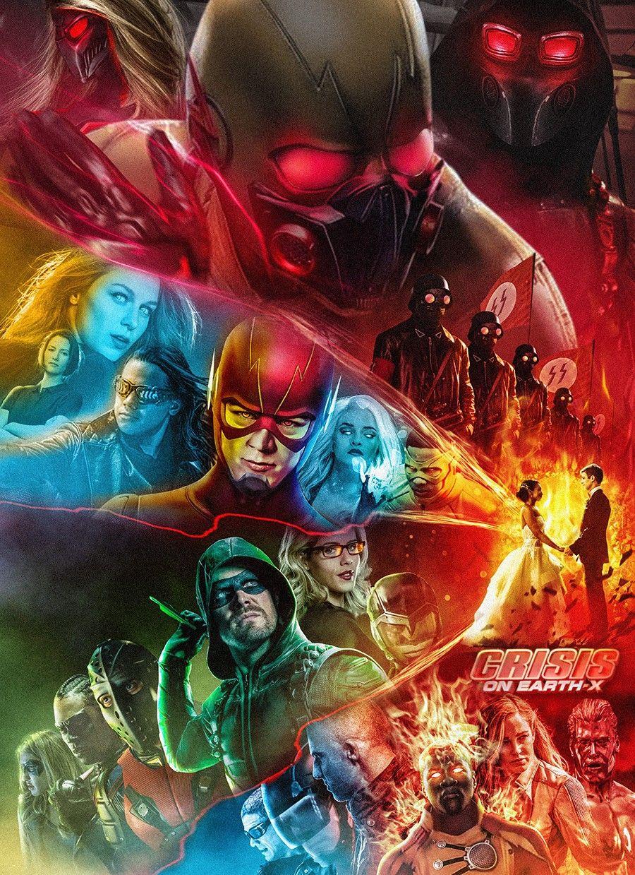 Crisis on Earth X. Awesome stuff. Flash wallpaper