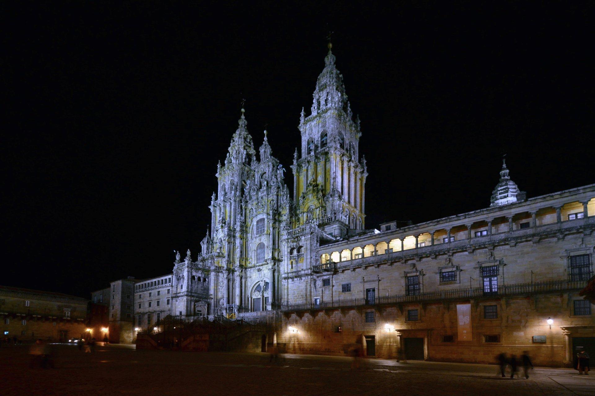 Santiago de Compostela Cathedral HD Wallpaper