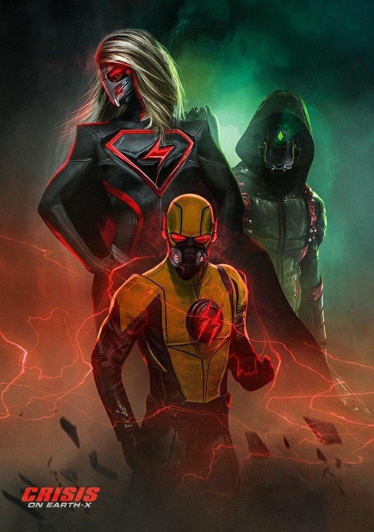 Crisis on Earth X by Bosslogic. dc сериалы. Супергерои