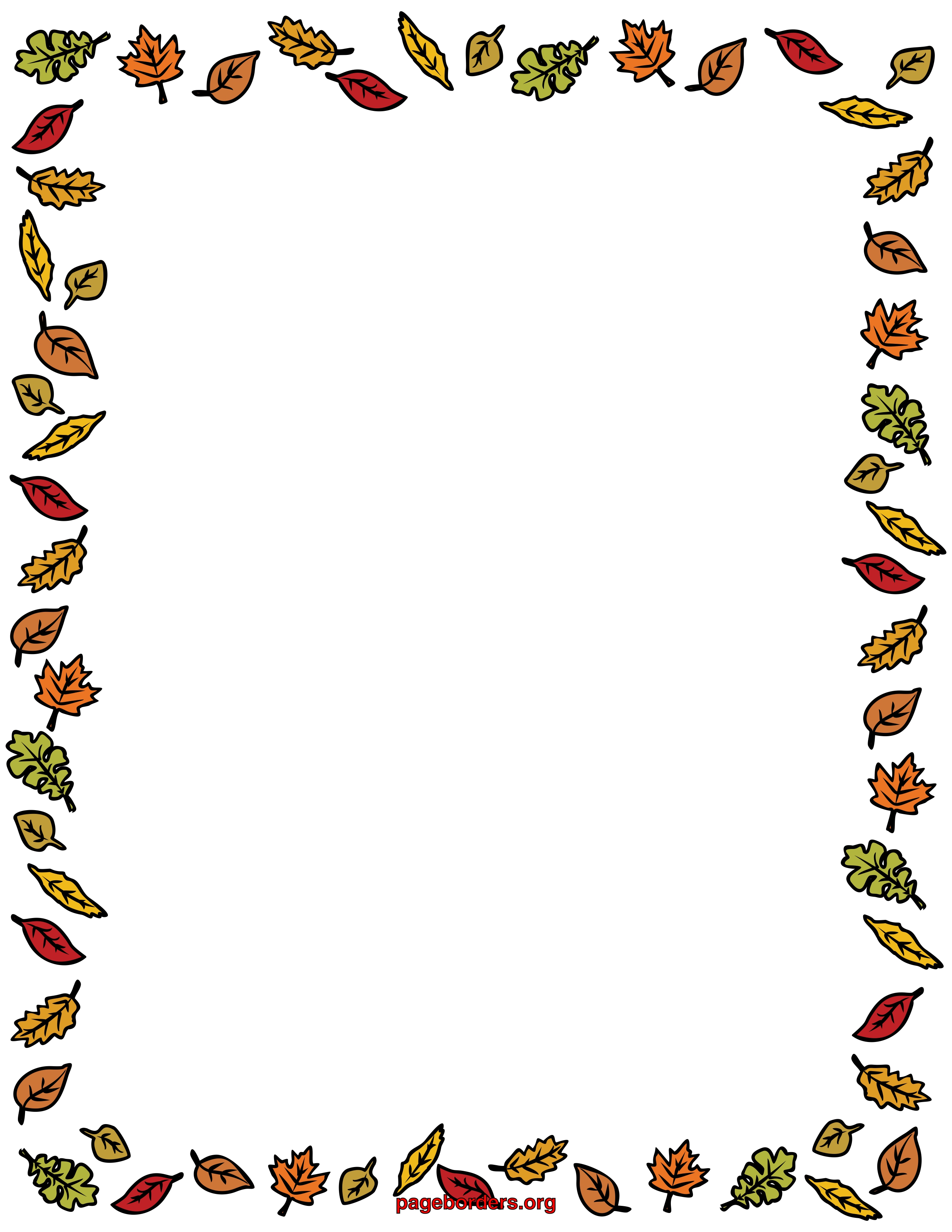 Free Free Fall Borders, Download Free Free Fall Borders png image, Free ClipArts on Clipart Library