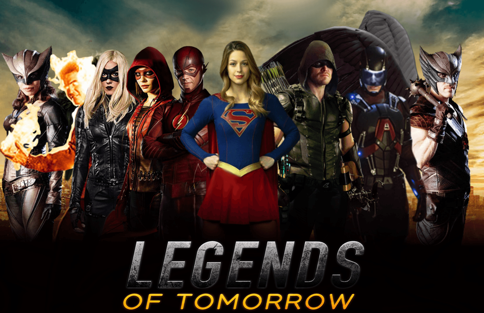 Legends of Tomorrow Wallpaper for the desk x 1080