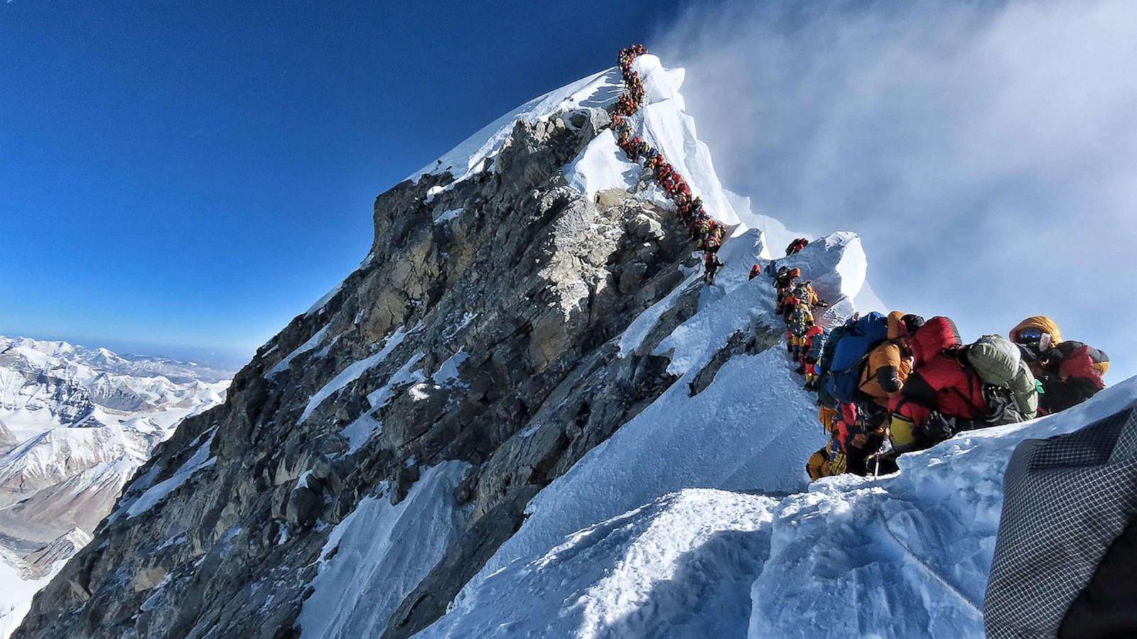 10th death in 2 months reported on Mount Everest amid long