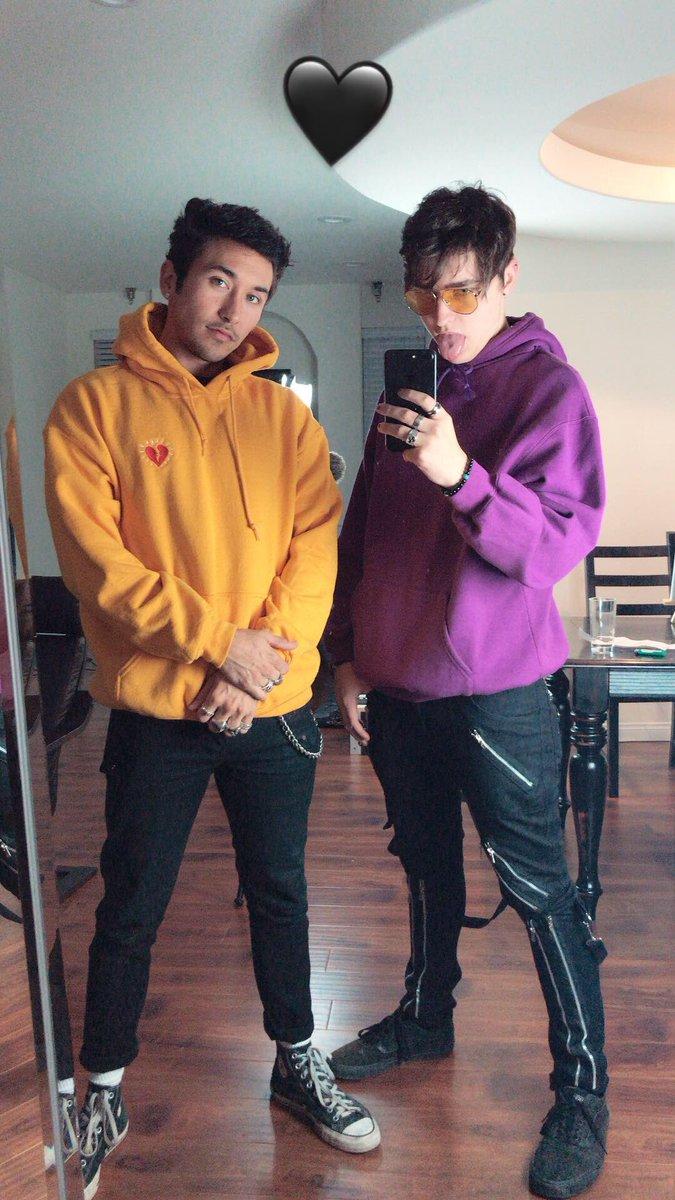 colby brock yellow hoodie