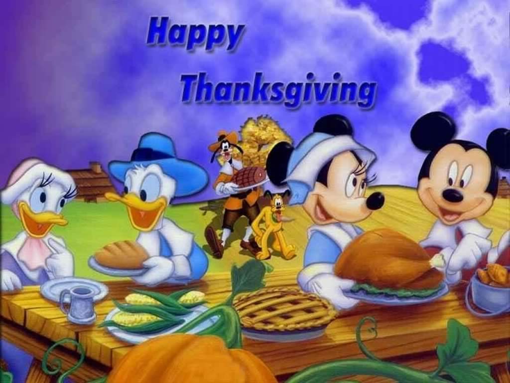 Cartoon Thanksgiving Wallpaper
