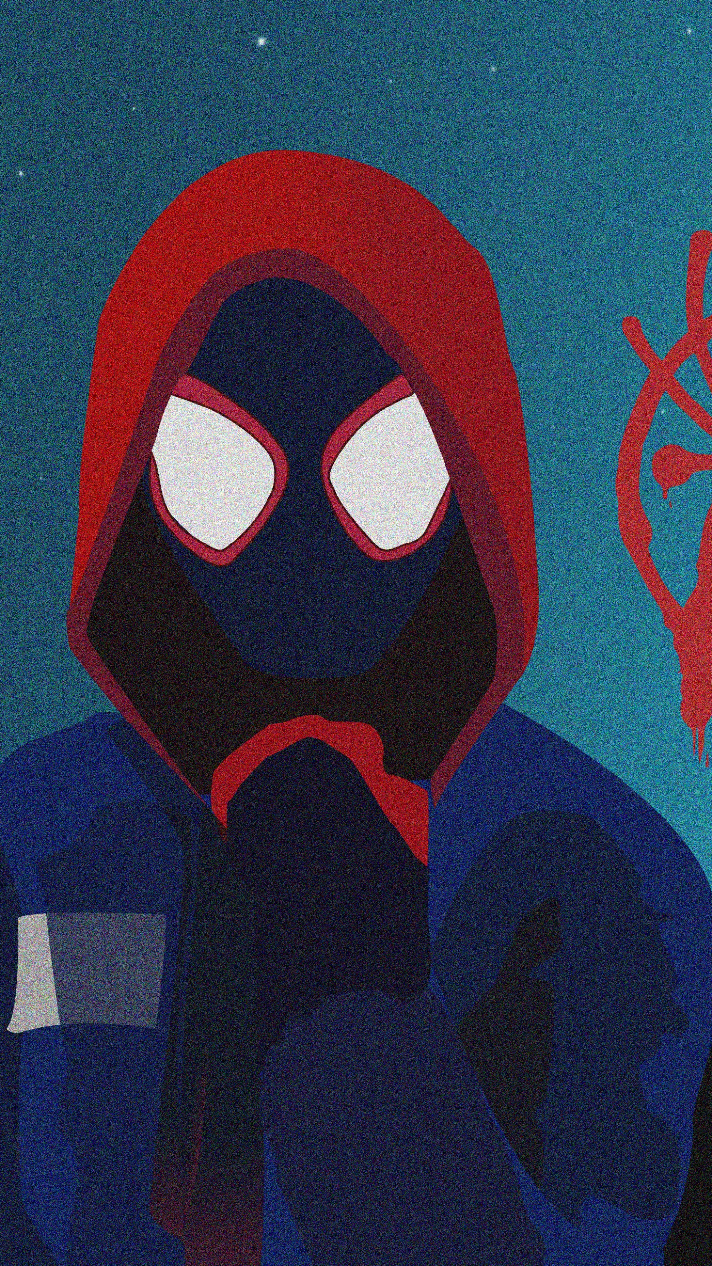 Wallpaper Spider Man: Into The Spider Verse, Miles Morales