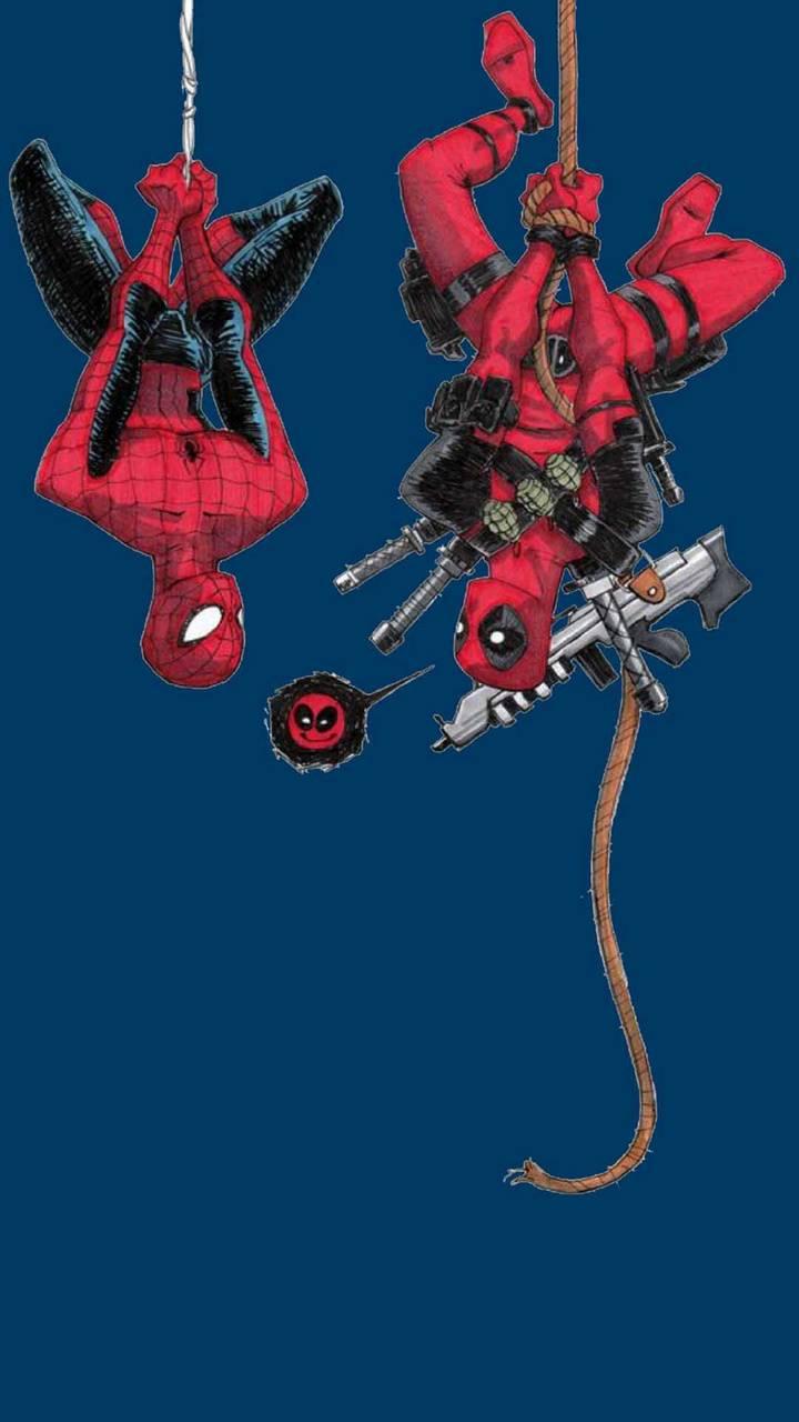 Spiderman Deadpool Wallpaper