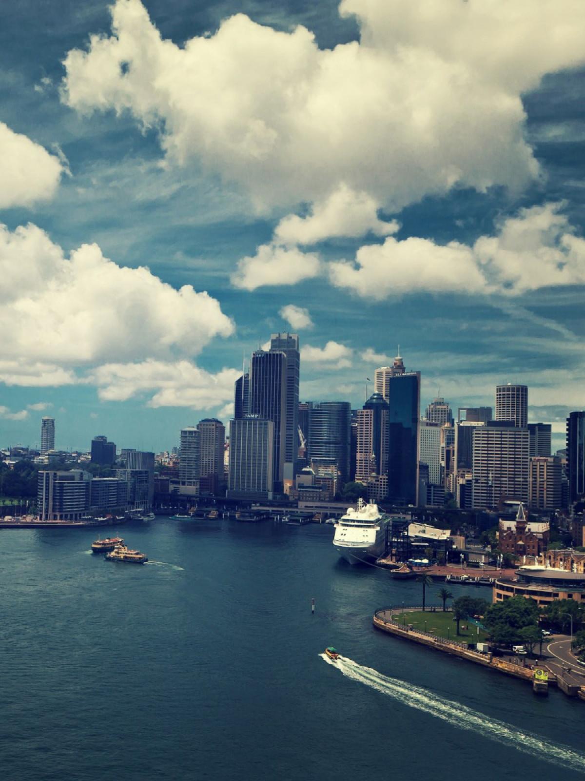 Sydney Buildings Cities Mobile Wallpaper