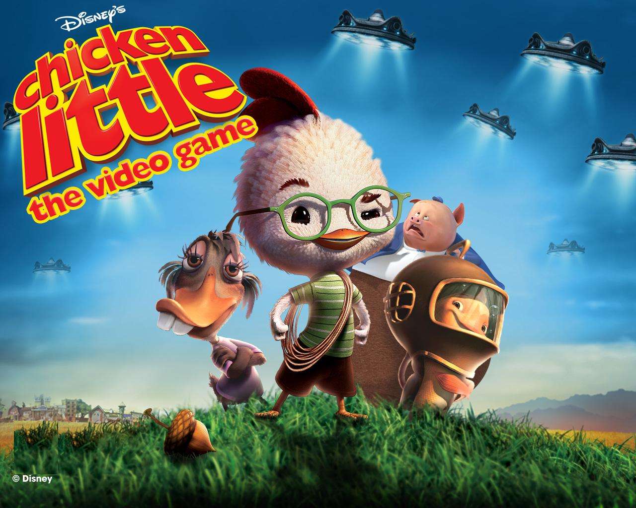 Chicken Little Find the Numbers online Disney game