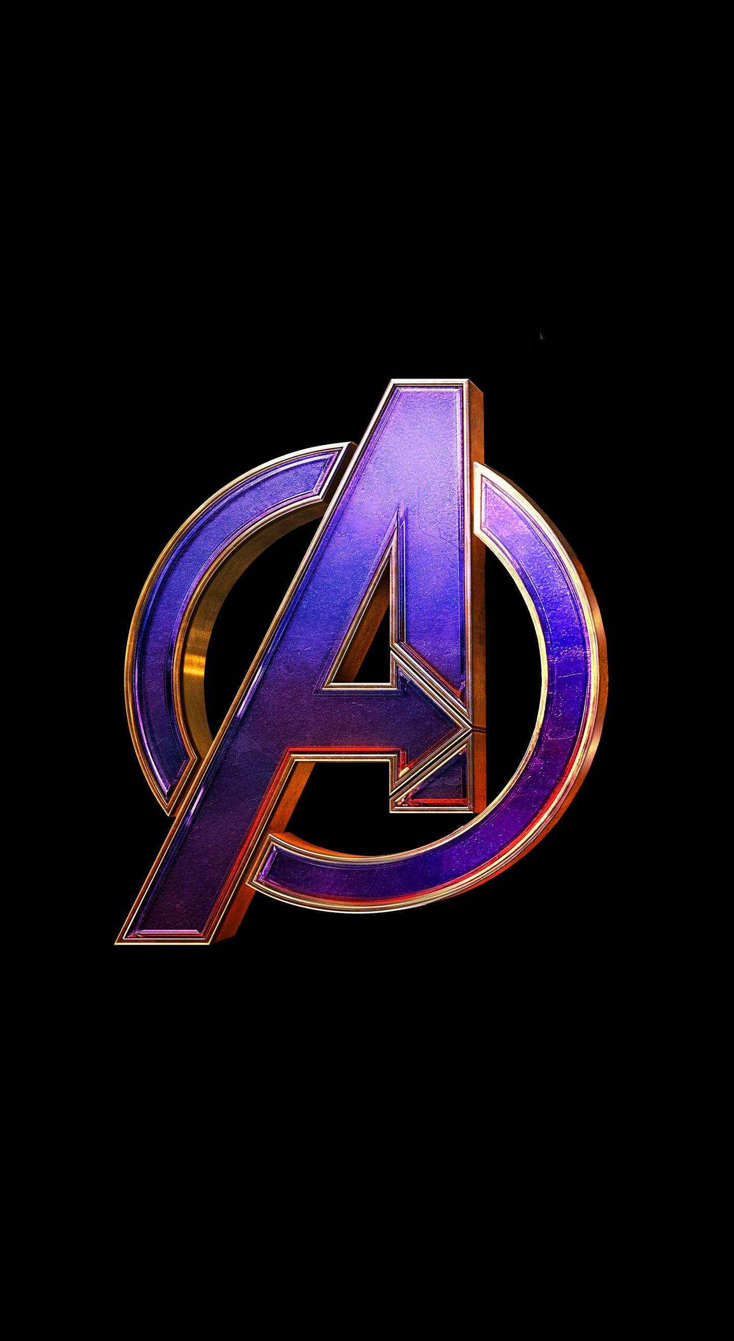 Download 1440x2630 wallpaper avengers: endgame, movie, logo