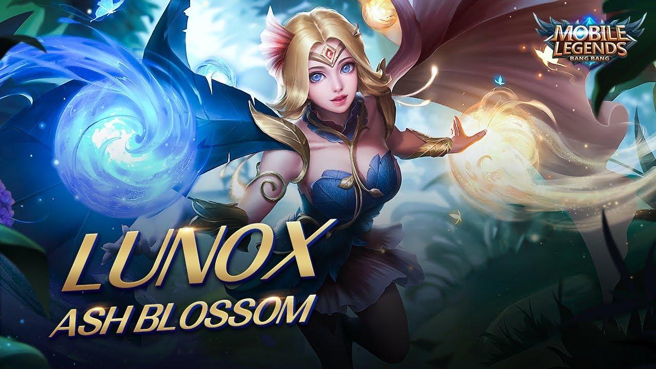 Lunox new skin. Ash Blossom. Mobile Legends: Bang Bang!
