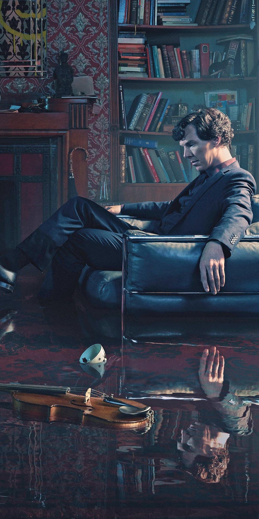 TV Show Sherlock (1080x2160) Wallpaper