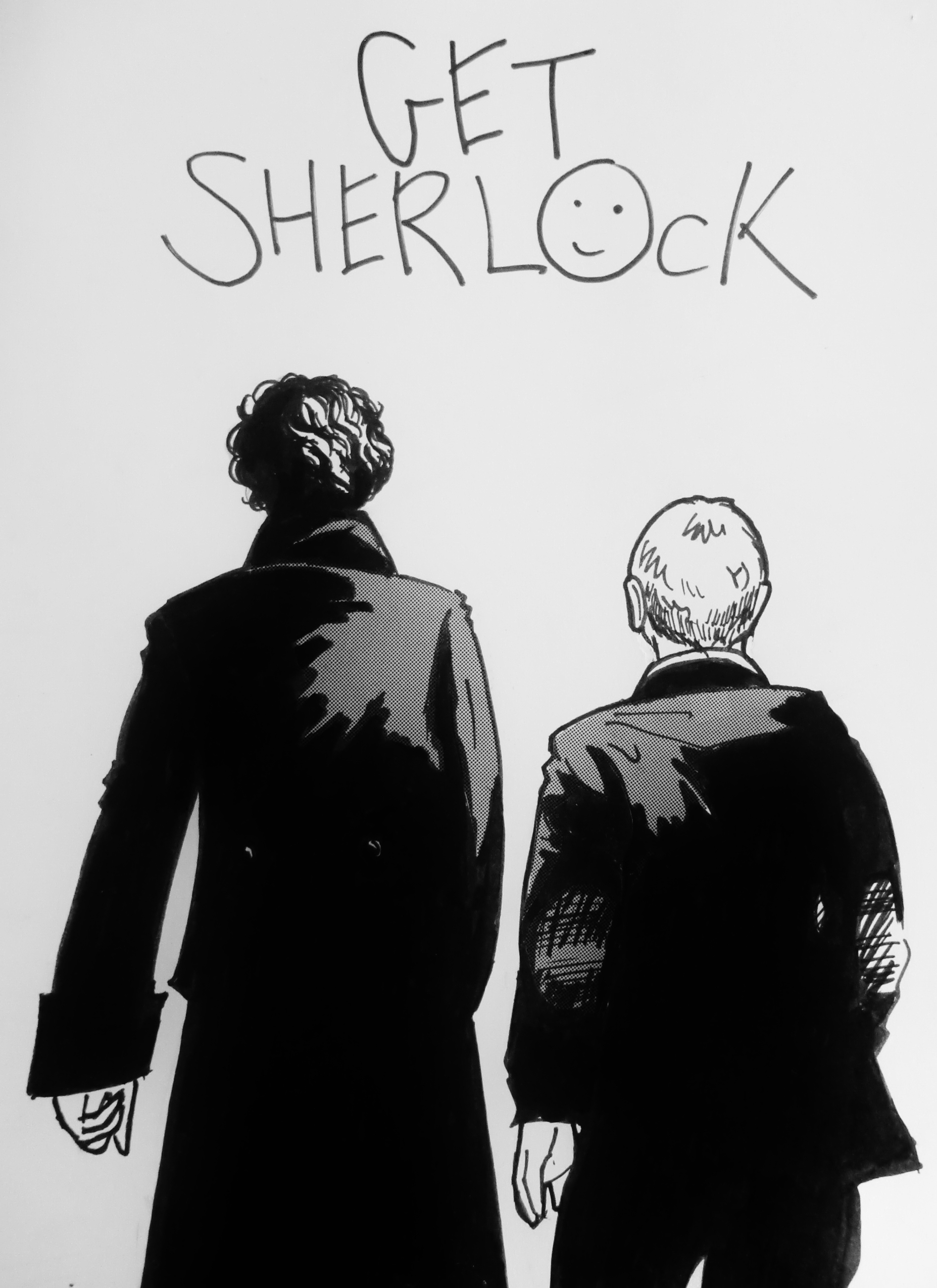 Sherlock BBC Mobile Wallpaper Anime